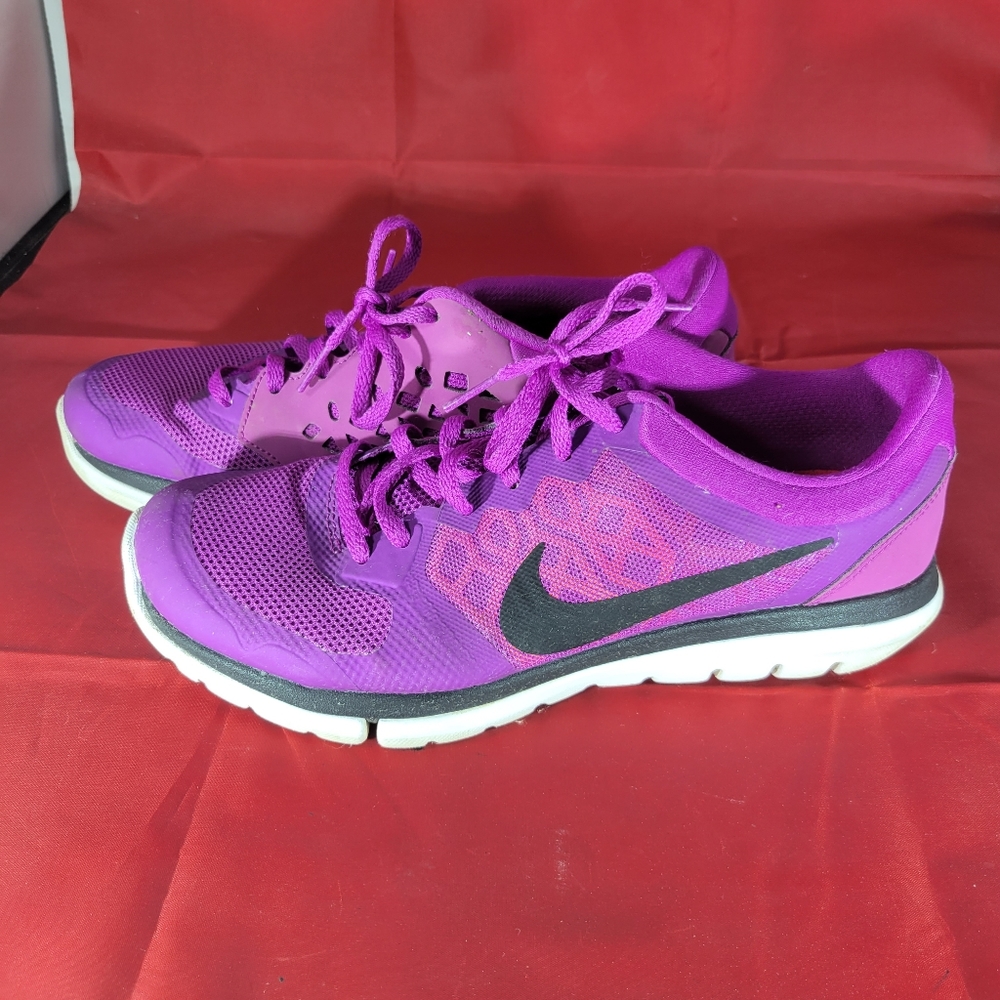 Nike Flex 2015 Run Athletic Shoes Running Plum Purple Size 9 Women's 709021-501